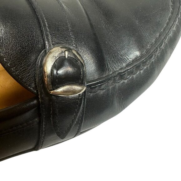 Allen Edmonds Fairmont Black Leather Slip On Loafers Men\'s Size 9 EEE main image 5